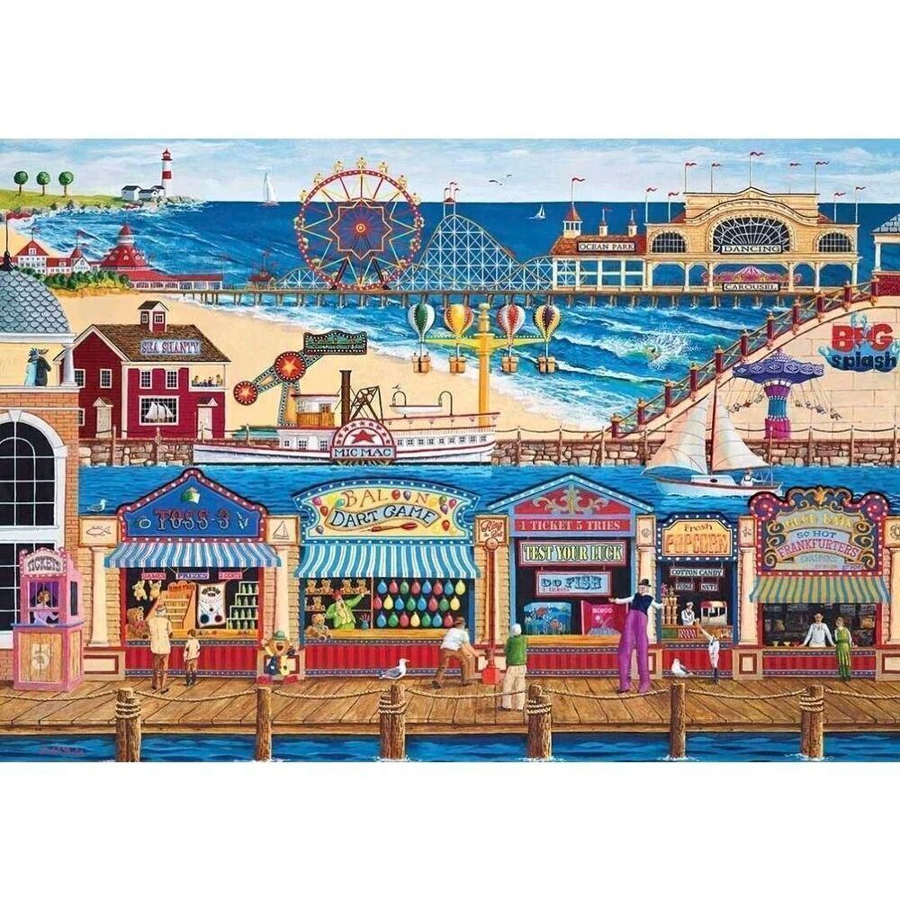 Master Pieces Signature Collection Ocean Park 1000 pc Jigsaw Puzzle